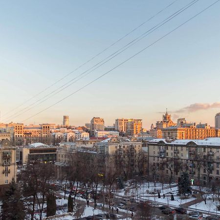 Central Apartments Maidan Area Kiev Luaran gambar