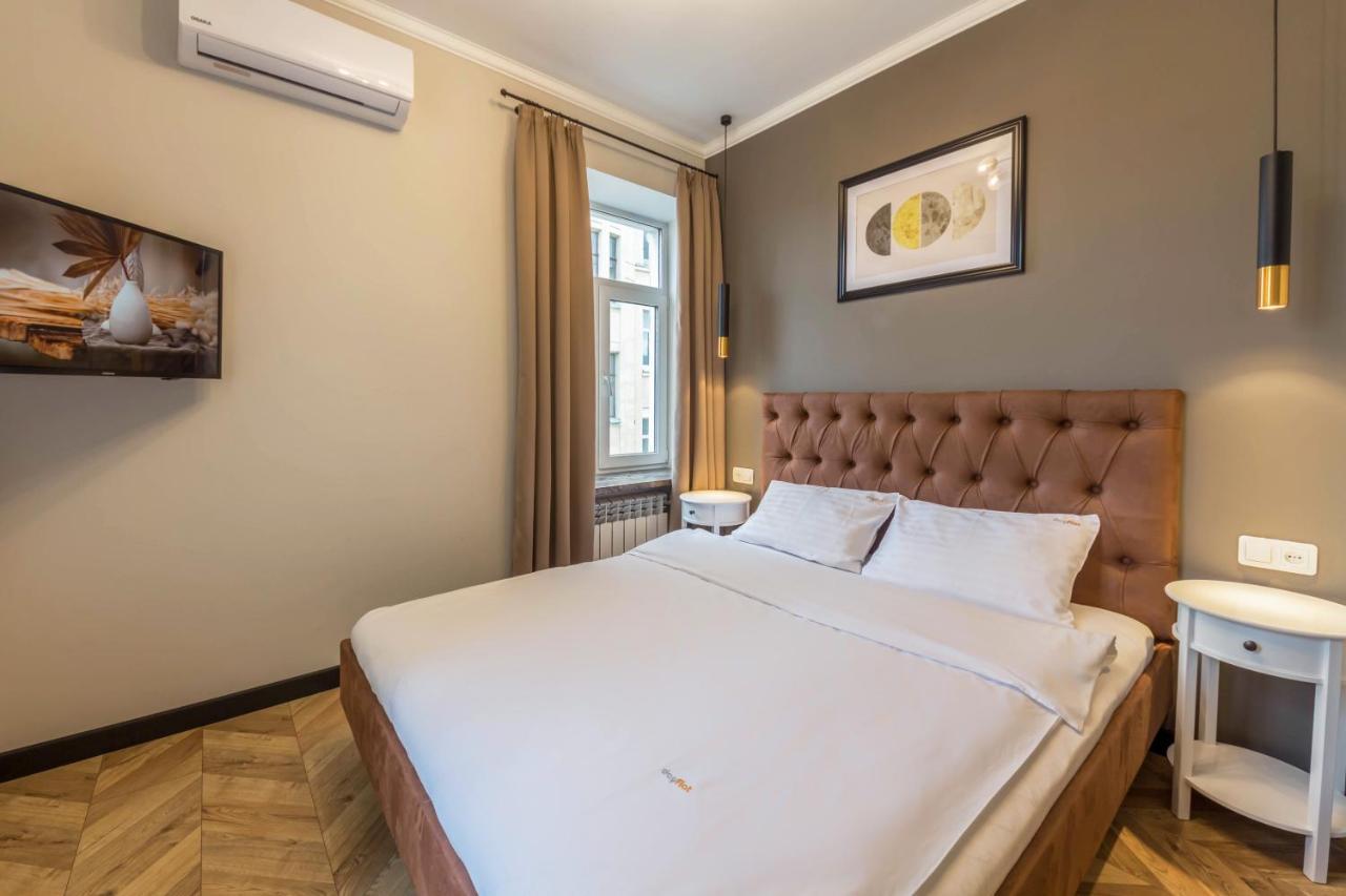Central Apartments Maidan Area Kiev Luaran gambar