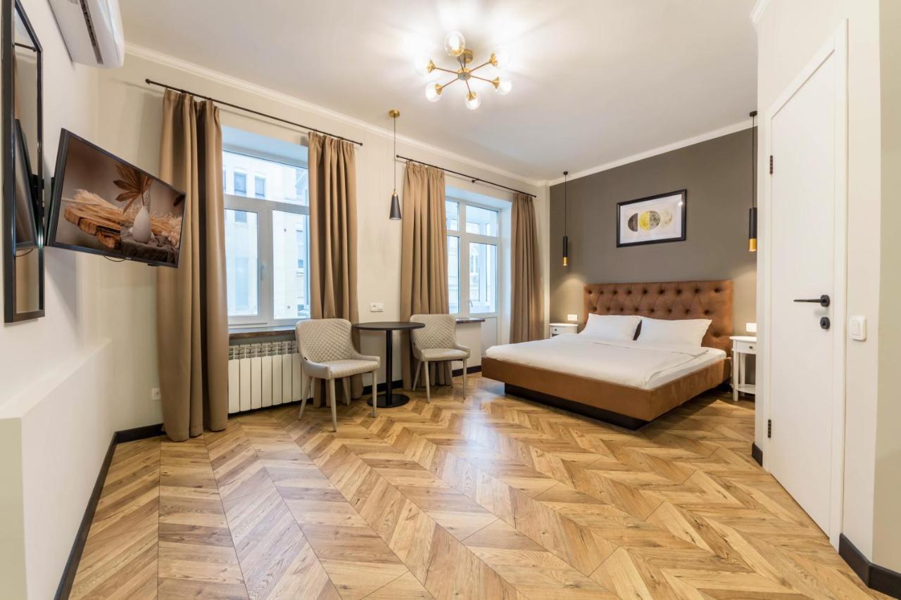 Central Apartments Maidan Area Kiev Luaran gambar