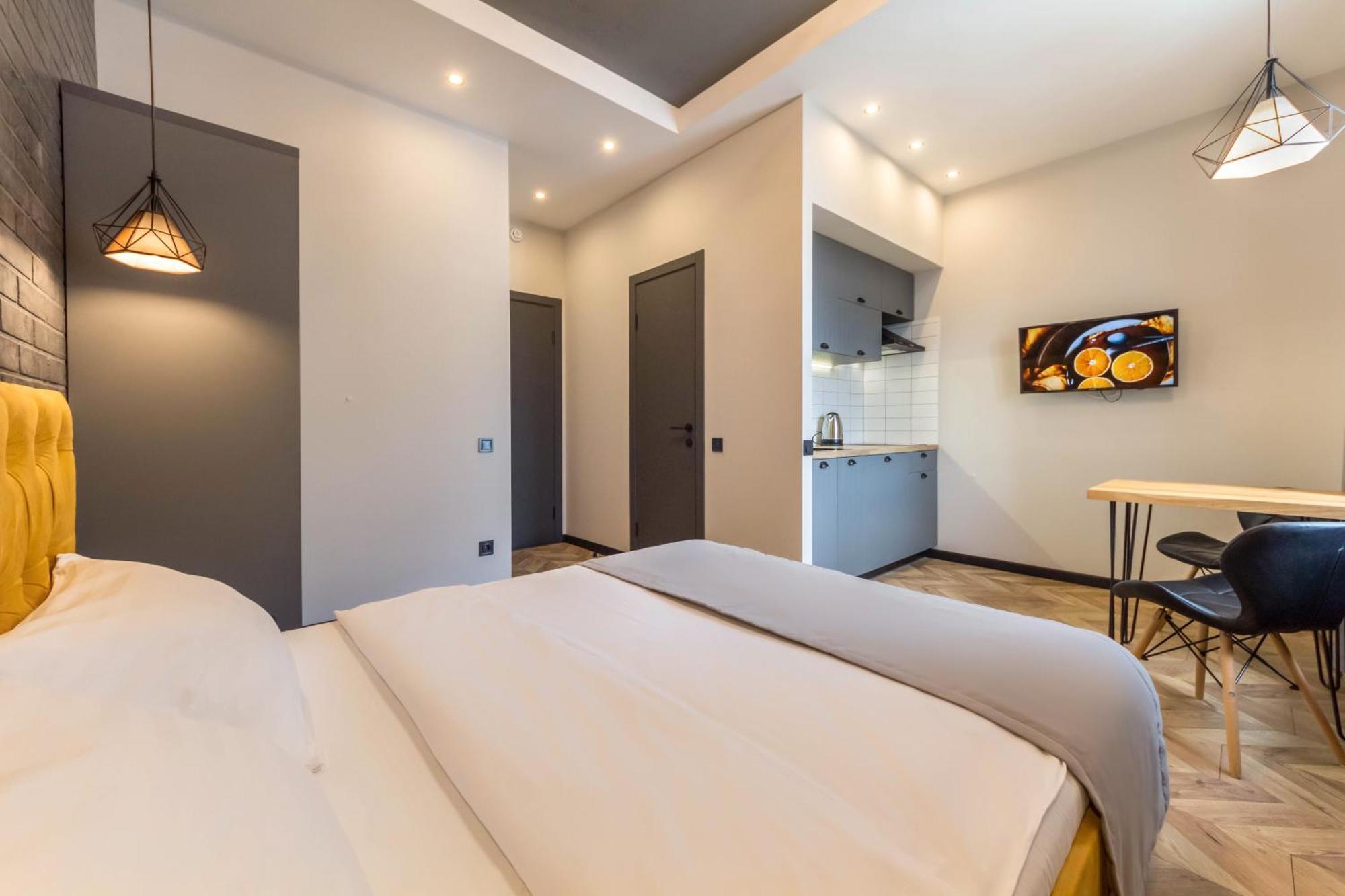 Central Apartments Maidan Area Kiev Luaran gambar